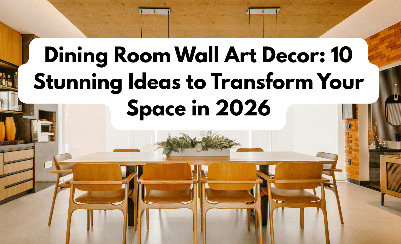 Dining Room Wall Art Decor: 10 Stunning Ideas to Transform Your Space in 2026