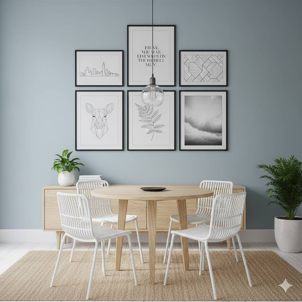 Printable Wall Art for Budget Decor in Dining Room