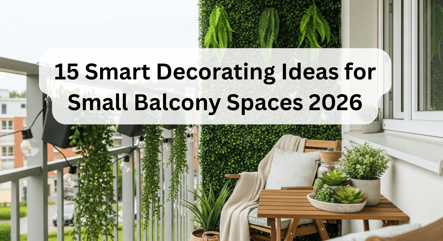 12 Stunning Balcony Decoration Ideas with Artificial Plants (2026)