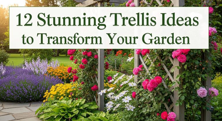 12 Stunning Trellis Ideas to Transform Your Garden